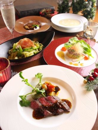 【12/20~12/26 한정!】크리스마스 코스★히다카미규 등 전6품⇒5000엔(부가세 포함)