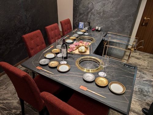 ゴージャスな空間で