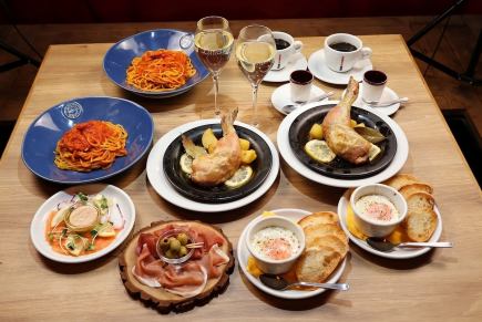 【12/15～12/25限定】クリスマスコース　乾杯スパークリングワイン付き