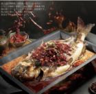 焼き魚と野菜唐辛子山椒煮込み