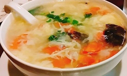 トマト玉子スープ