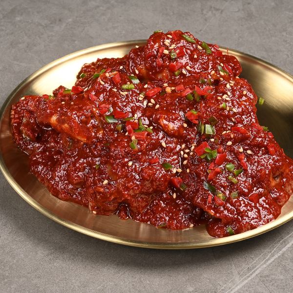 ≪ザ・韓国料理！お酒やご飯もののアテに相性抜群★≫ ヤンニョムケジャン（中） ￥8,800（税込）