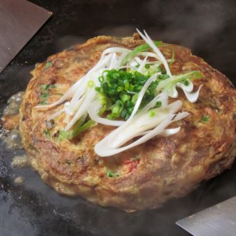 【3時間飲み放題付き】お葱ちゃん人気のお好み焼きを含む全10品　スペシャル宴会コース