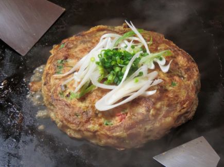 【3時間飲み放題付き】お葱ちゃん人気のお好み焼きを含む全10品 スペシャル宴会コース
