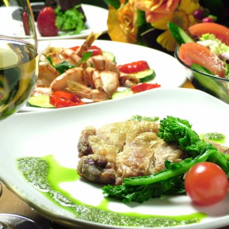For banquets and parties♪ 120 minutes all-you-can-drink included (no draft beer) 7 dishes ⇒ 4,200 yen