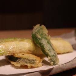 Seasonal tempura