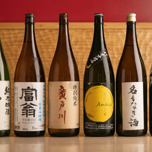 Japanese sake and shochu that go well with Kyoto cuisine