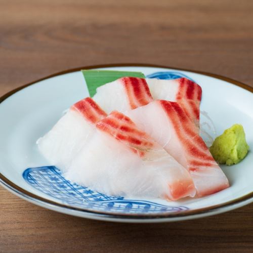 Sea bream sashimi