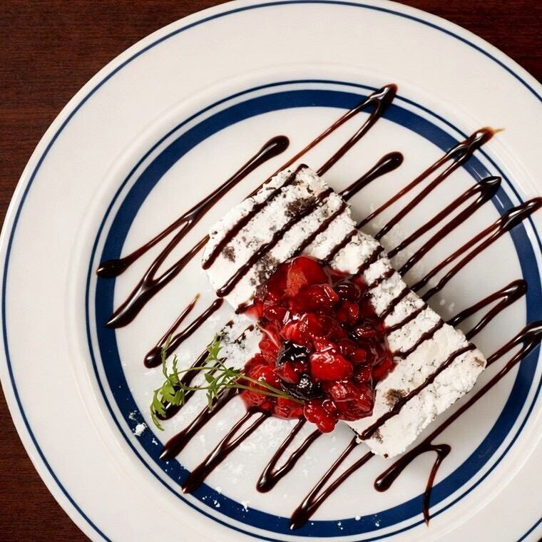 リコッタチーズのアイスケーキ