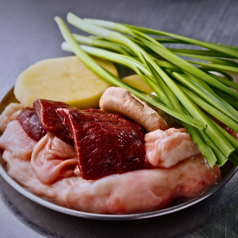 牛ホルモン塩焼き