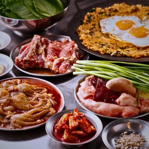 焼肉をお腹いっぱい食べる