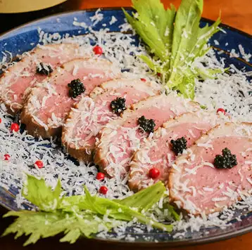 【鴨コース】京鴨しゃぶしゃぶ・ロースト・メンチカツ・茶碗蒸しなど、しっぽり自慢の鴨料理8品