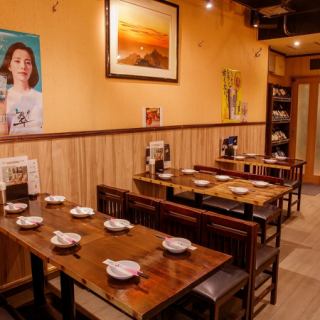 間接照明の数々がお客様の宴を彩ります♪個室席のみのご予約もお気軽にご相談下さい。2~4名様用のお席もご用意しております!デートや恋の勝負もお任せください♪当店自慢のお料理とお酒でのおもてなしはもちろんの事、記念日や誕生日にはデザートプレートをプレゼントさせていただきます♪お二人様だけの空間を・・・♪