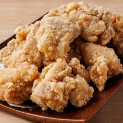 Juicy fried Hida chicken