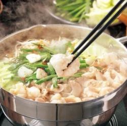 All-you-can-eat plump motsunabe! A luxurious winter course packed with flavor.