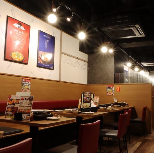 Spacious table seating! Please contact us for layout details!