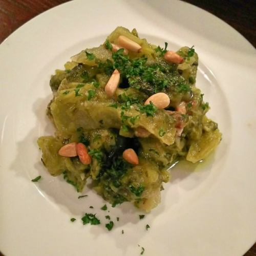 Ratatouille of green vegetables