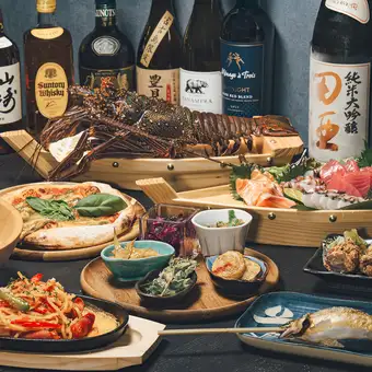 【料理のみ】鮮度抜群の刺身盛り＆名物囲炉裏焼き！宮古の美味を存分に堪能する贅沢コース全8品