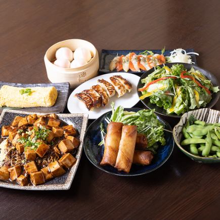 ☆개인실 확약!!☆인기의 코스!!【입문 코스】120분 생맥주 첨부 음료 무제한