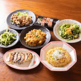 ☆個室確約!!☆日～木限定!!【お試しコース全7品】生ビール付き180分飲み放題付き！