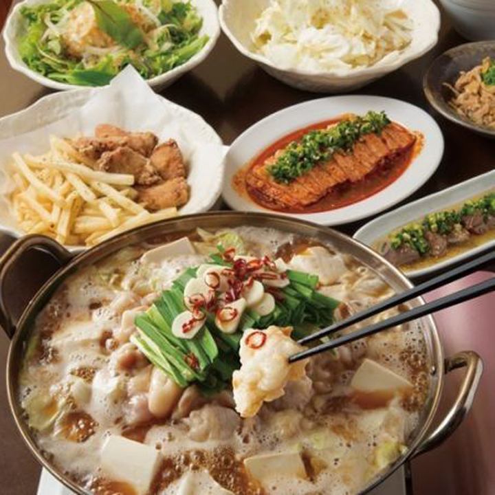 スープの一滴までこだわった和牛もつ鍋が食べ放題！