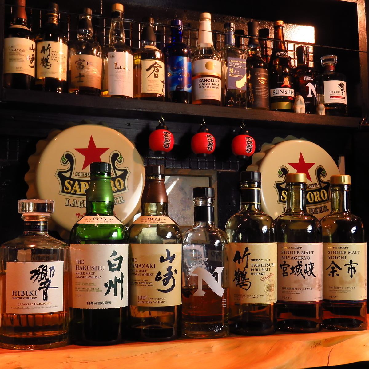 You can enjoy delicious yakitori in a bar-like atmosphere.