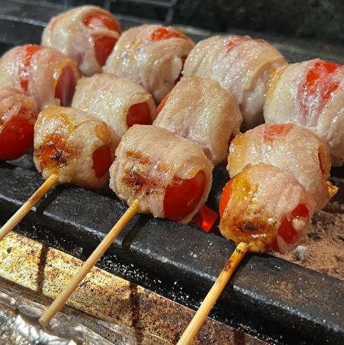 鼻を抜ける芳醇な炭の香り