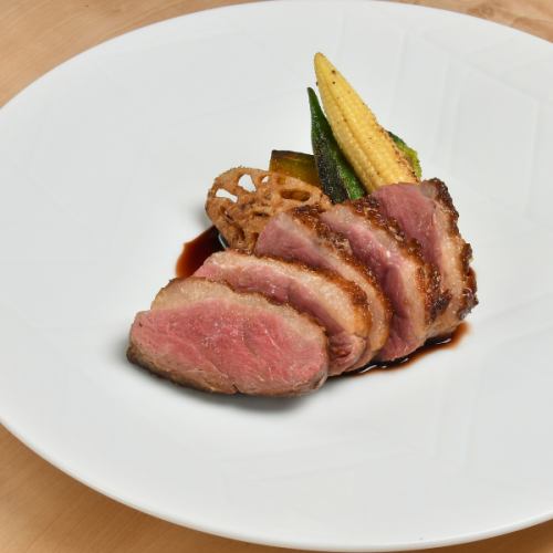 Hungarian roasted duck breast