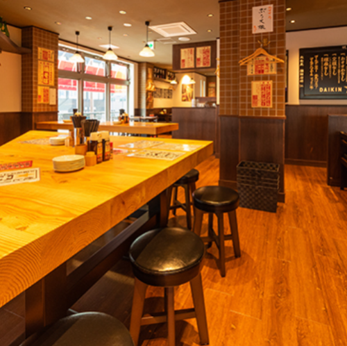昭和の雰囲気漂う店内！