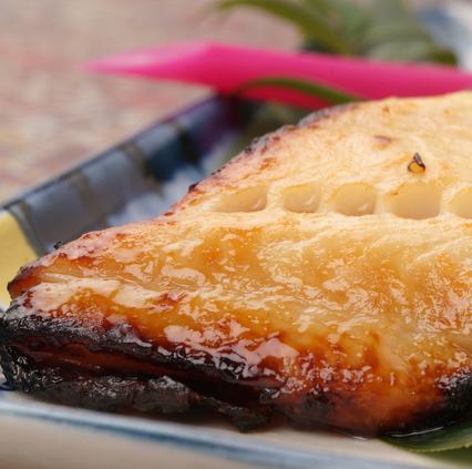Grilled Silver Cod Saikyo