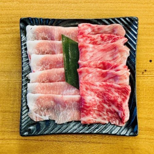 Matsusaka Pork/Marbled Japanese Black Beef