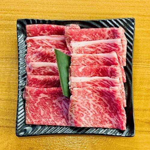 Japanese Black Beef Lean Meat/Marbled Japanese Black Beef