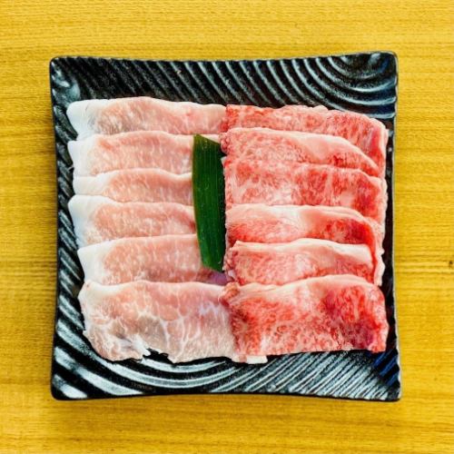 松阪豬肉/松阪牛肉 大理石花紋