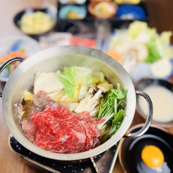 すきやき出汁のしゃぶしゃぶプラン