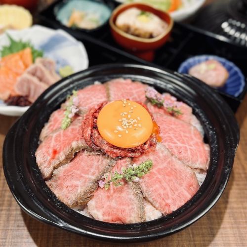 季節限定♪黒毛和牛「肉土鍋飯」プラン