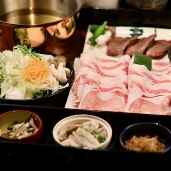 [Weekends and Holidays Only] Shabu-shabu Trial "Tokufuji" with 2 hours of all-you-can-drink, 10 dishes, ¥6,000 → ¥5,000