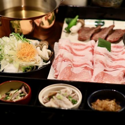 【仅限周末节假日】涮锅体验“德藤”2小时无限畅饮10道菜6000日元→5000日元