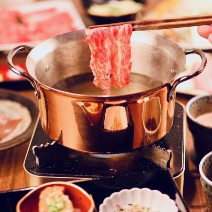 [3-Hour All-You-Can-Drink Included] Enjoy carefully selected lean and marbled beef! Kuroge Wagyu Kaiseki "Yuri" (12 dishes) 9,500 yen