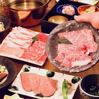 【3H飲放付】松阪牛・黒毛和牛・松阪ポーク会席『櫻-さくら-』全13品 10,500円
