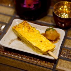 だし巻き卵串