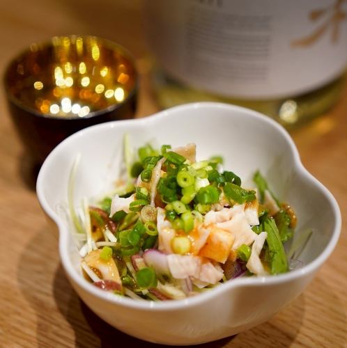 鶏皮ポン酢