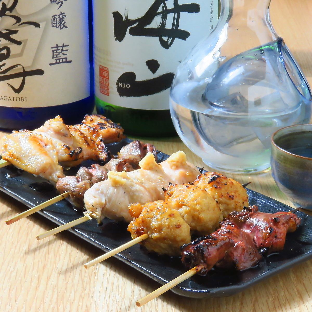 信州地鶏をふんだんに使用した季節のコースご用意してます。