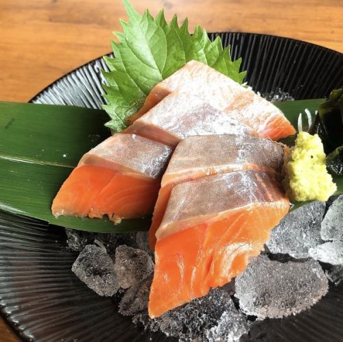 Miyagi salmon sashimi
