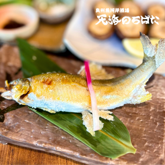 鮎の塩焼き