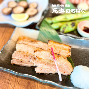 豚バラ仙台味噌漬け焼き