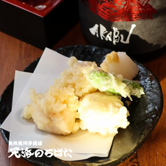 フグ白子天ぷら