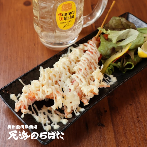 ソフトシェルシュリンプのエビマヨ