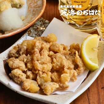 Deep-fried chicken knee cartilage