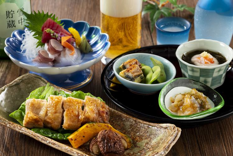 [Dinner time] ★Also available on the day★ A casual and affordable evening drink set [Nombemon Set] 1,700 yen per person
