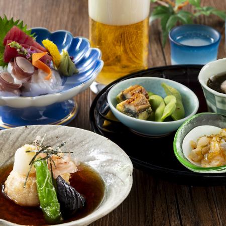 【ディナータイム】★当日もOK★気軽にお得に晩酌セット【のんべもんセット】お一人様1700円
